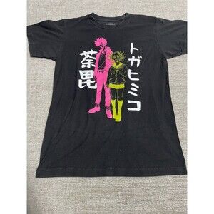 My Hero Academia Shirt Mens Small S Black Crew Neck Short Sleeve Cotton T-Shirt
